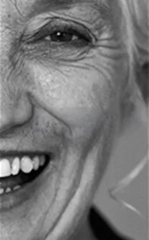 Older woman with a beautiful smile